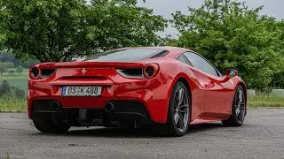 Ferrari 488 GTB Sound & Acceleration ( Pure Sound )