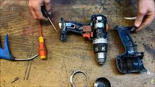 DIY Bosch Akkuschrauber GSR 18V-2 LI Professional Motor tauschen Anleitung drill motor repair