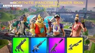Fortnite Random Summer Skin Challenge