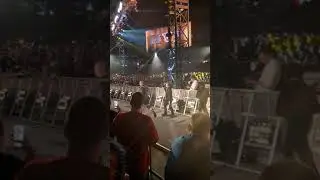 MVP!!! 2020 Royal Rumble close up ramp view surprise entrant