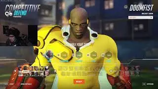 40 ELIMS! SUPER DOOMFIST GAMEPLAY OVERWATCH 2 SEASON 8 TOP 500