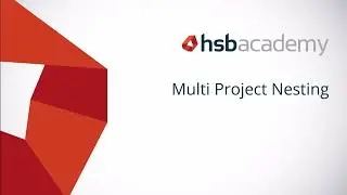 Multi Project Nesting | Nest projects in the 3D model | hsbDesign for AutoCAD | hsbMake
