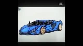 How to Edit Your Lamborghini Sian Drawing Like a Pro