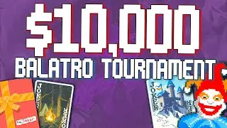 Balatro $10,000 Tournament Casting (Bean POV)