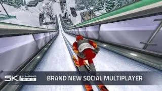 Ski Jumping Pro - Gameplay IOS