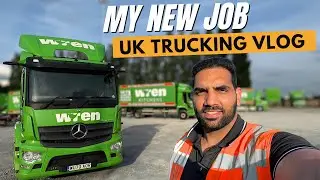 A Day in the Life of a Class 1 HGV Driver 🇬🇧 | Wren Kitchens | UK Trucking Vlog