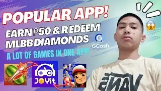 JOYit | NEW EARNING APP! EARN ₱50 PESOS AND REDEEM MLBB DIAMONDS FOR FREE! JUST PLAY SIMPLE GAMES