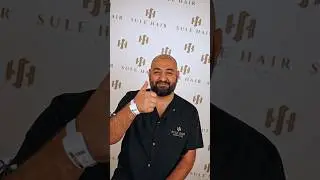 Mr.Tazı came from the Austria to have a hair transplant operation. Part 1