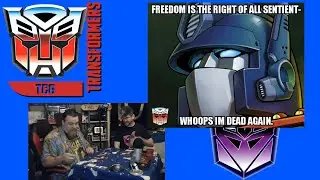 Cretins Guild Podcast 74 - We play Transformers Trading Card Game