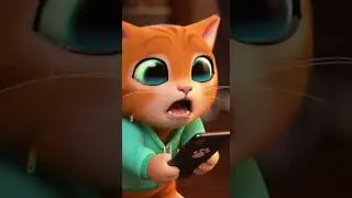 Cat Father Gets Sick After Eating Octopus | #shorts #ytshorts #cat #funny #catshorts #catshorts