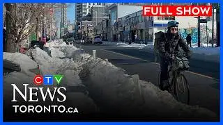Snow-covered bike lanes still uncleaned in Toronto  | CTV News Toronto at Noon for Feb. 11, 2026