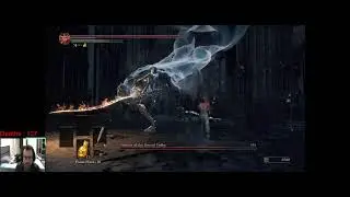 Dark Souls 3 Cavemen Run Continues (No Dodges/Parry/Blocking) Only Bonk