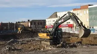 MORNING DEMOLITION SITE UPDATE 09/09/2025 BLACKPOOL COURTS POLICE STATION BONNY  CHAPEL STREET