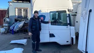 05.02.20 Обзор кабины Top Line SCANIA 124 HPI Цена 200000₽ доставка 20000₽ Разборка Грузовиков