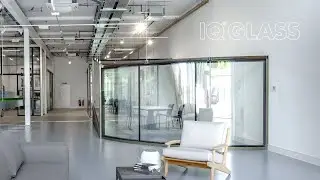 IQ Glass - Curved Glass Meeting Room
