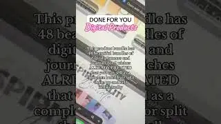 ✨ DIGITAL PRODUCT BUNDLE ✨ Beginner friendly digital products Digital Product Lab Done for you digit