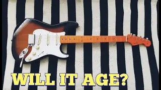 Fender 50s Lacquer Stratocaster 2TSB Aging! Will it age Part 1