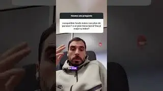Fondo Indexado vs Plan de Pensiones (La Pizarra de Andr&eacute;s) #inversiones