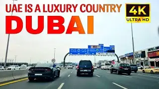 Exploring Drive The Villa to Lehbab Desert Dubai 4K ULTRA HDR