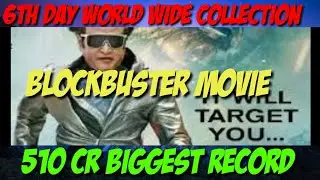 2.0 6th day All India | Record Breaking | Worldwide Collection | Rajnikanth & Akshay Kumar