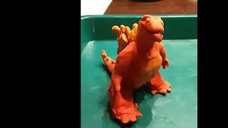Godzilla Claymation