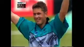 1999 CWC | Zimbabwe vs New Zealand, 3rd Super Six at Leeds.