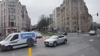 Explore Antwerp 🇧🇪 in 15 min: Car Ride City View 4K Video