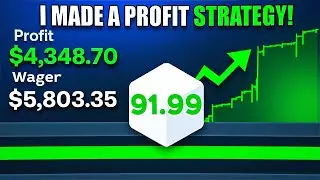 I COOKED A REALLY GOOD DICE PROFIT STRATEGY 5X BALANCE !!