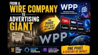 From a Wire Company to Advertising Giant - The Pivot of WPP #Advertising #Marketing #Branding #Sales