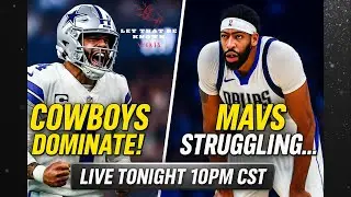 🔴 LIVE: Cowboys DOMINATE Raiders 💪 | Mavs Falling Apart?! The State of Dallas Sports 😬