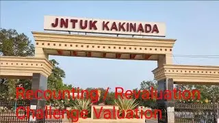 JNTU Kakinada Recounting/Revaluation/Challenge Valuation || step by step || full process || By SP
