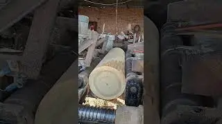 From Logs to Lumber: Sawmill in Action!  #satisfying #heavymachinery #engineering