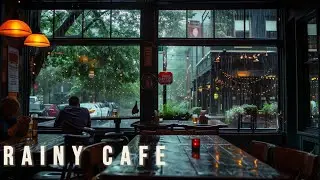 Rainy Cafe Morning ☕🌧️ | Cozy Lo-Fi Beats for Focus, Work & Study