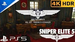 Occupied Residence – Mission 2 | Silent Stealth Kills & Sniper Shots | Sniper Elite 5