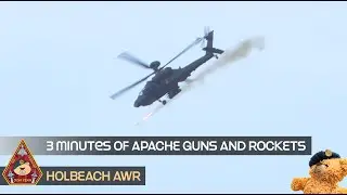 3 MINUTES OF GUNS AND ROCKETS FROM THE BEST ATTACK HELICOPTER IN THE WORLD AH-64 APACHE &bull; 3AAC