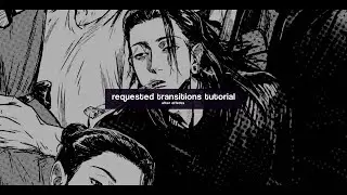 requested transitions || After Effects tutorial