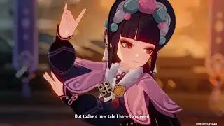 Yun Jin Opera Performance and Shenhe's Past Animatic Cutscene (The Divine Damsel of Devastation)