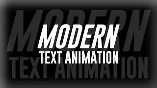 Modern Text Animation on Android | Kinemaster | PixelLab | ARYANDESIGNS |