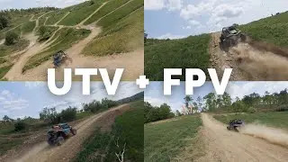 Chasing UTV's with my FPV Drone at @benfranklinrange