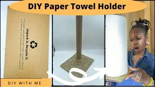 DIY Paper Towel Holder using Recycle Cardboard | How to Make Paper Holder using Recycled Cardboard