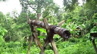 Una wedilla (una wedi) Bamboo Canon [HD]