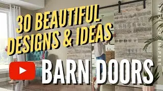 30 Barn Door Design Ideas!