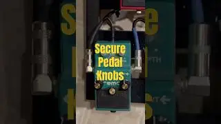 How to prevent the knobs on your pedal from moving.  @rolandglobal  #bosspedals #johngidlund
