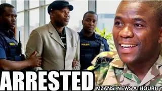  GENERAL Sibiya Arrested After Trying to Help CAT Matlala Escape From Prison | Shocking SA Scandal