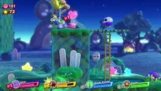 Extra Planet a & Boss Twin Kawasaki . Far-Flung: Starlight Heroes . Story Mode . Kirby Star Allies