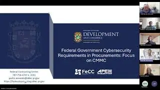 Federal Government Cybersecurity Requirements in Procurements: Focus on CMMC