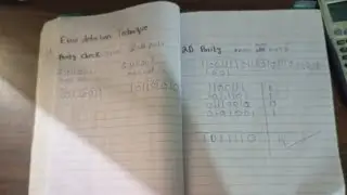 Error detection technique in Data link layer | Numerically
