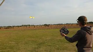 Explora Tailsitter VTOL - QLoiter test with wind (12 Km/h).