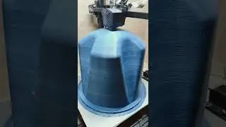 3D printing of a polymer matrix for creating a sand mold for aluminum casting. #viger #kaniv #3d