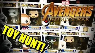 Avengers: Infinity War TOY HUNT! Funko POPs, Marvel Legends, ECCC 2018 and More!